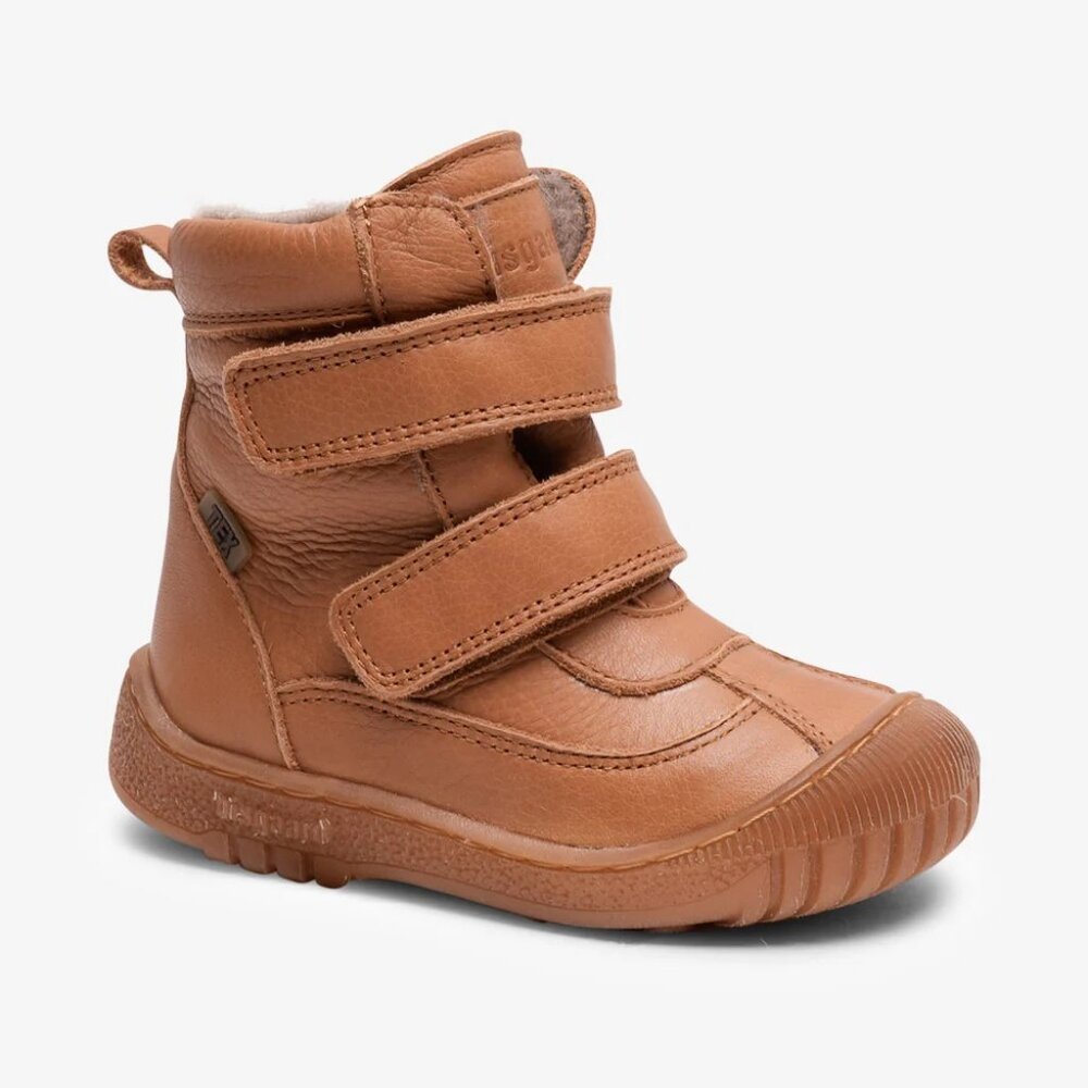 Bisgaard Ellis tex cognac toddler winter boots size US 7.5 BRAND NEW IN BOX